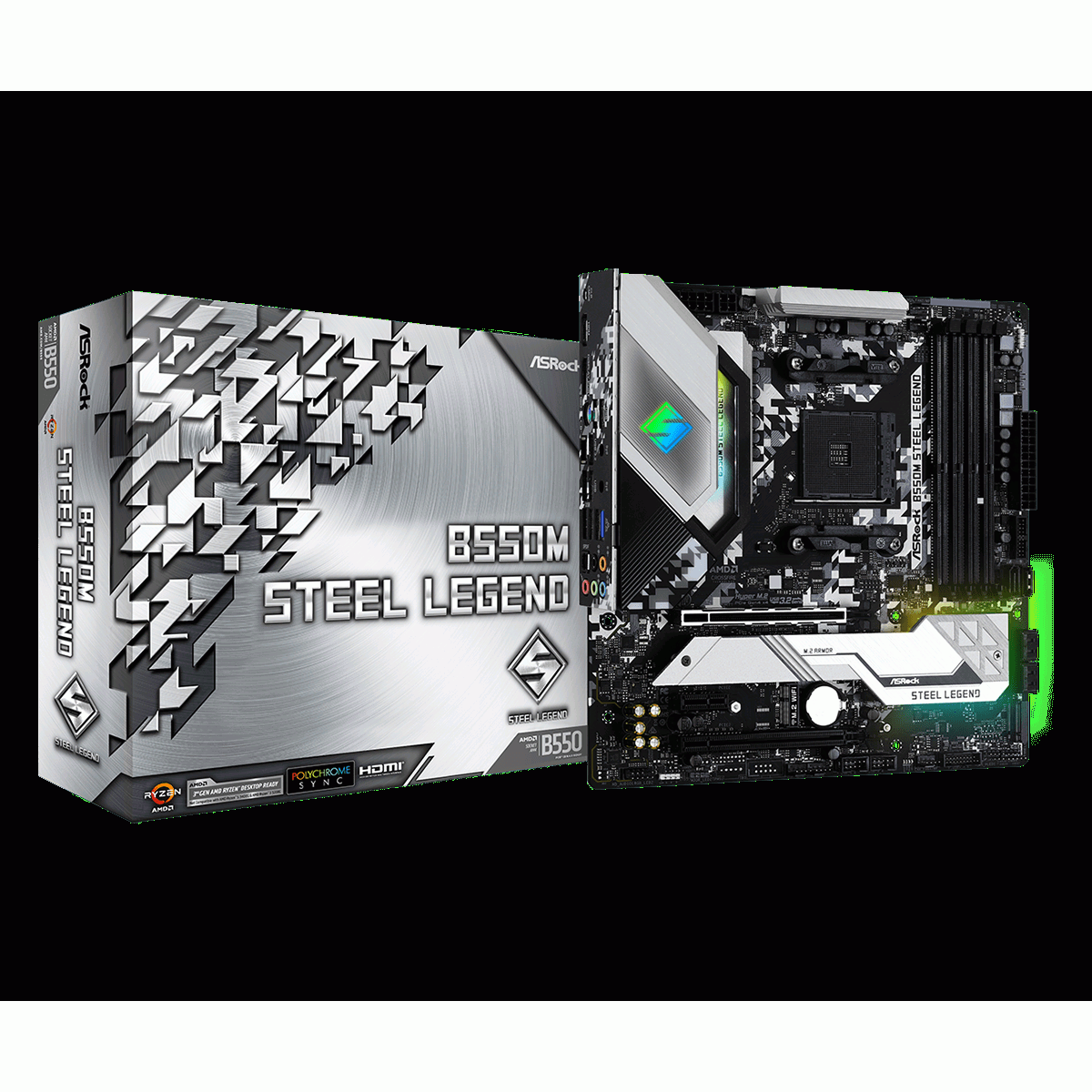 Asrock B550M Steel Legend